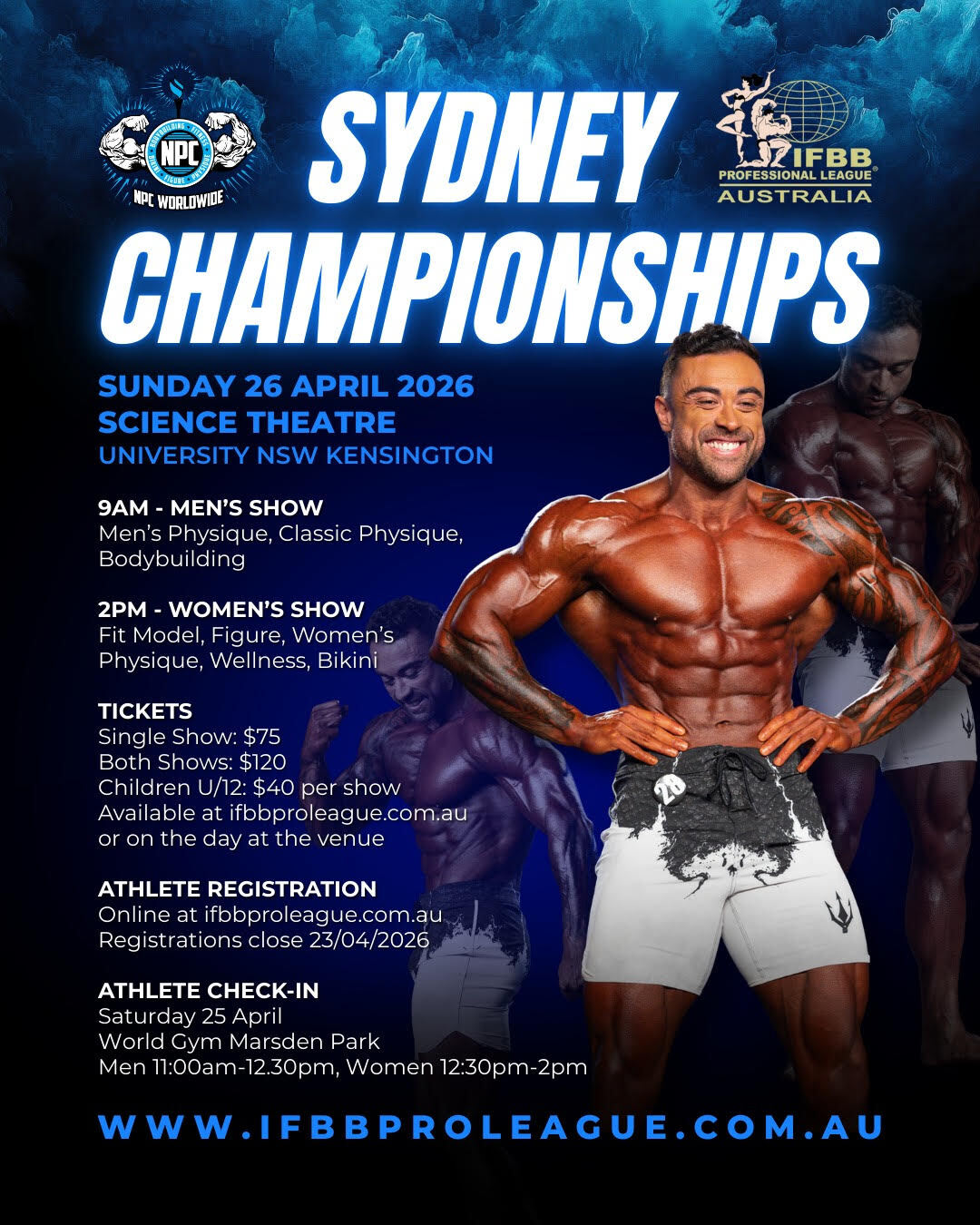 Sydney 26th April